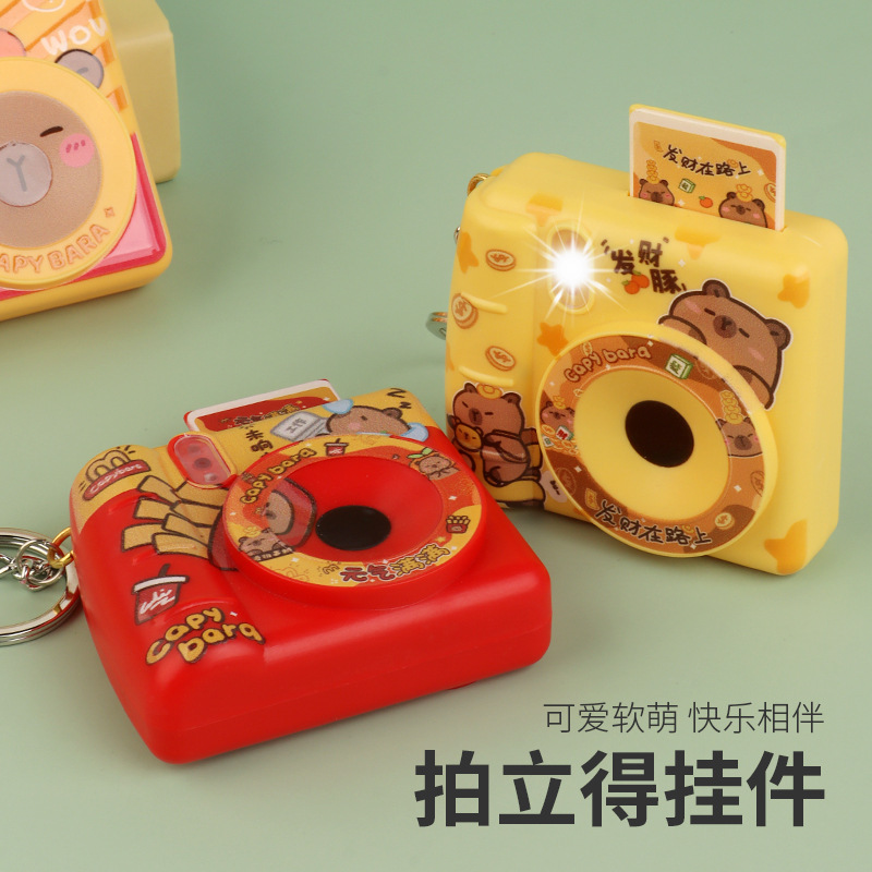 卡皮巴拉照相机闪光拍立