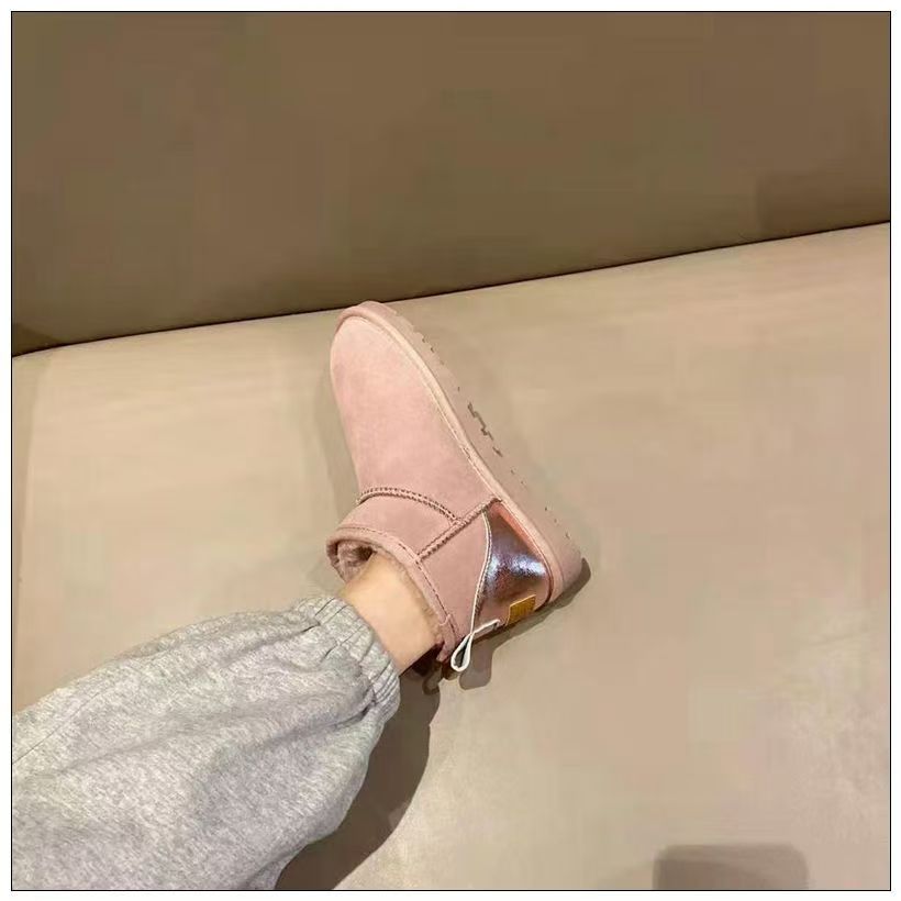 周冬雨款雪地靴冬季保暖