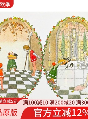 荷兰插画家Silver Bells and Cockle Shells水彩插画艺术节日礼物