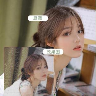 积木照片diy定制人像素画马赛克拼图送女生情侣生日礼物