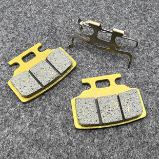 电动车深远009碟刹片配件外卖反盘刹车片007前后碟刹车皮