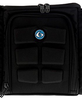 现货顺丰 SIX PACK FITNESS 运动健身餐包 黑蓝色 膳食3餐 中国总