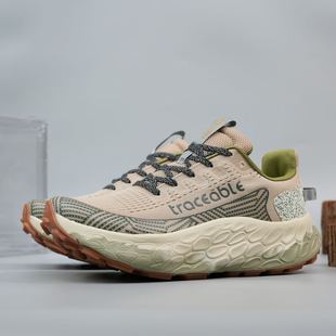 加拿大小脚丫越野跑鞋男女款厚底高弹缓震防滑户外远足徒步运动鞋