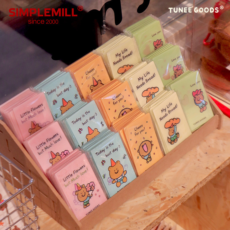 朴坊TUNEEGOODS小熊3D立体光栅卡