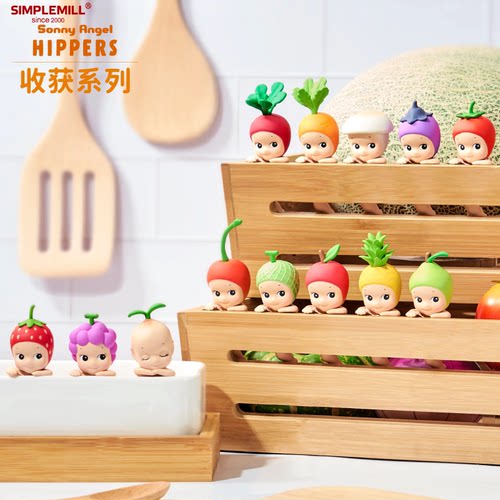 朴坊SonnyAngel车载娃娃中控屏摆件收获趴趴天使盲盒女生潮玩公仔