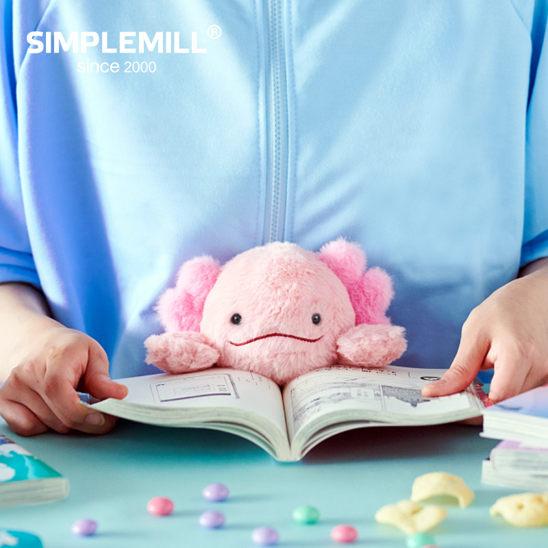 贴贴蝾螈海獭毛绒玩具情侣礼物