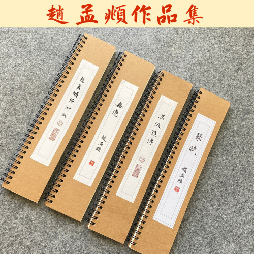 赵孟頫洛神赋无逸汲黯传毛笔小楷初学入门书法临摹练习宫格字帖卡