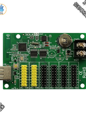 X-64W512 64W2048 仰邦 单双色单元板 LED显示屏条屏模组控制卡