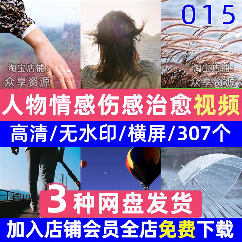 人物情感伤感孤独系夜景夕阳下雨街头街景雨夜抖音短视频素材