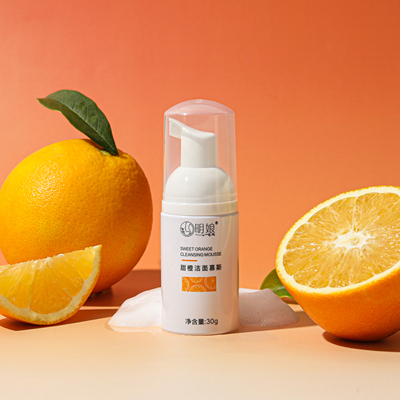 明娘甜橙洁面慕斯