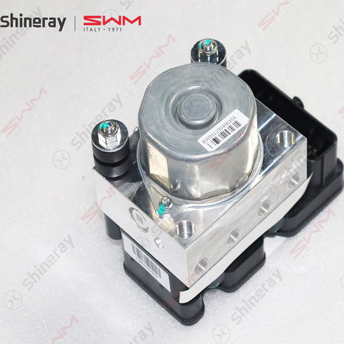 SRM鑫源新能源T50EV金卡S6T50T52ABS模块总成电液控制单元ABS泵