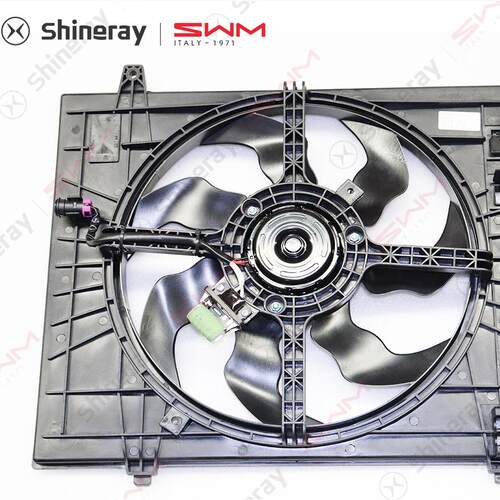 SRM鑫源金海狮金海狮M水箱电子扇冷却风扇斯威G01G05大虎原厂配件