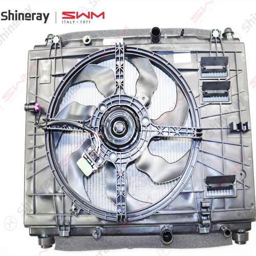 SRM鑫源金海狮水箱带电子扇总成散热风扇发动机水箱散热风扇原厂