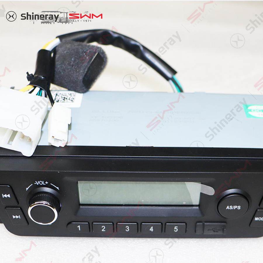 适用华晨金杯X30小海狮收放机车载 MP3收音机盒子支持低配车加装