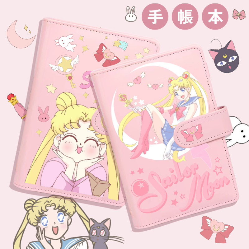 美战士周边手账本可爱笔记本二次元高颜值初中生日记本小学生