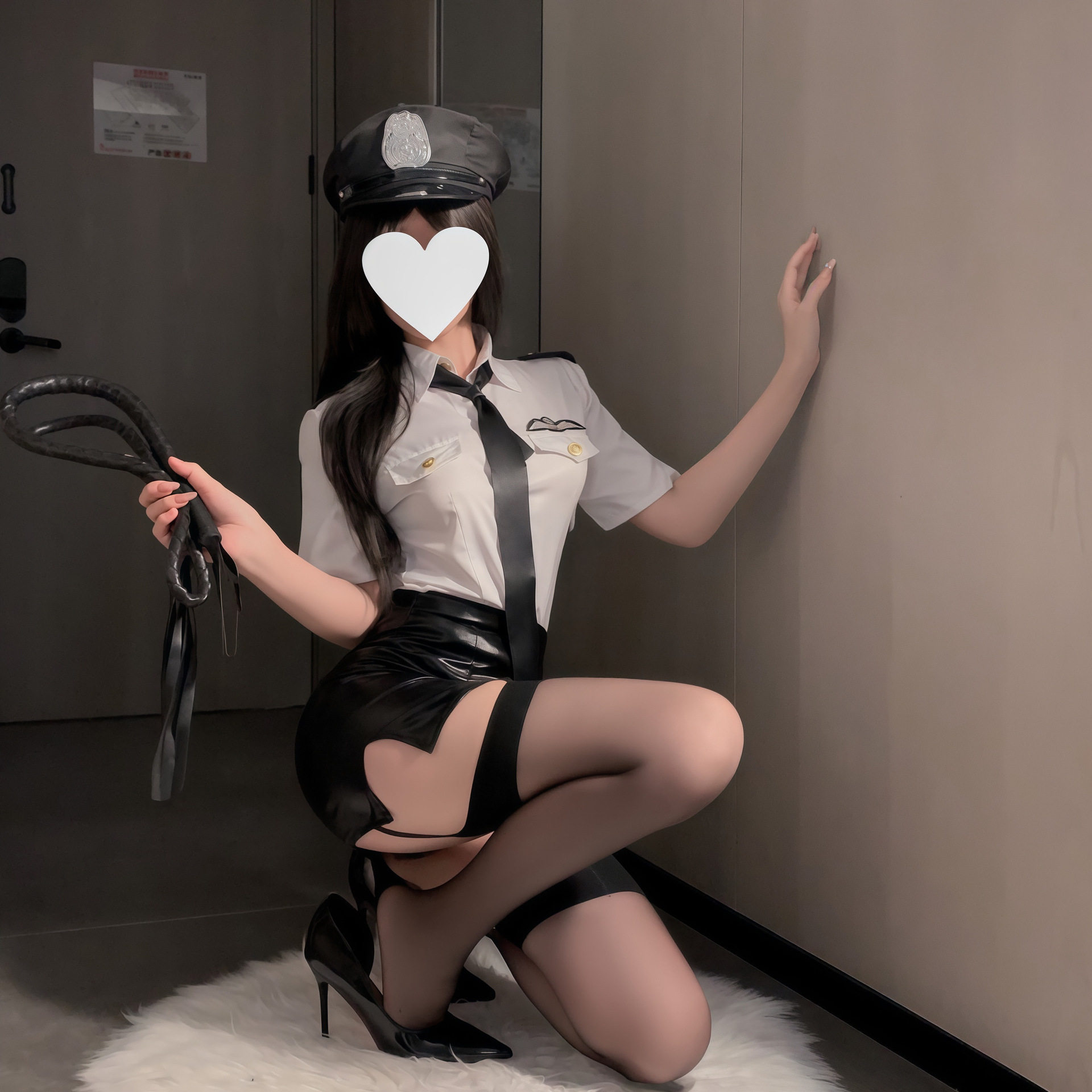 性感机长空姐制服套装角色扮演服装女纯欲主播变装女警cos服夜店