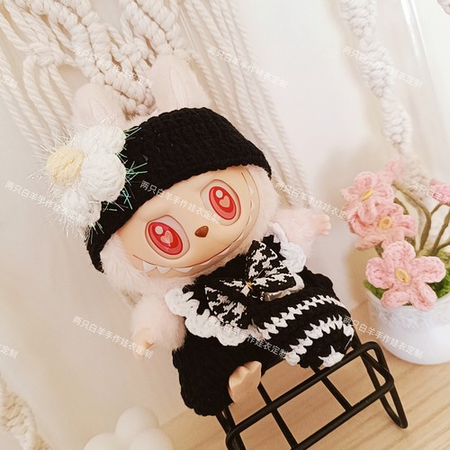 布布衣服娃衣帽子口水巾包包套装