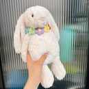 适用jellycat花生企鹅邦尼兔巴塞罗那熊玩偶手工钩织花环项圈配饰