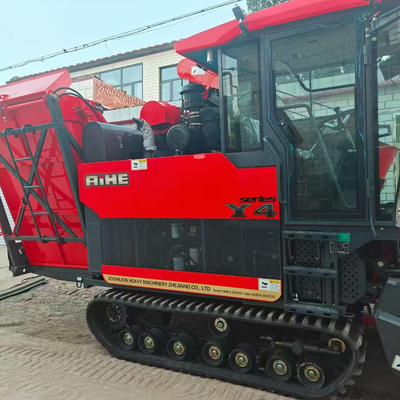 特吉力2138凹口空滤适配艾禾腹带式农业机械serles Y4玉米收割机