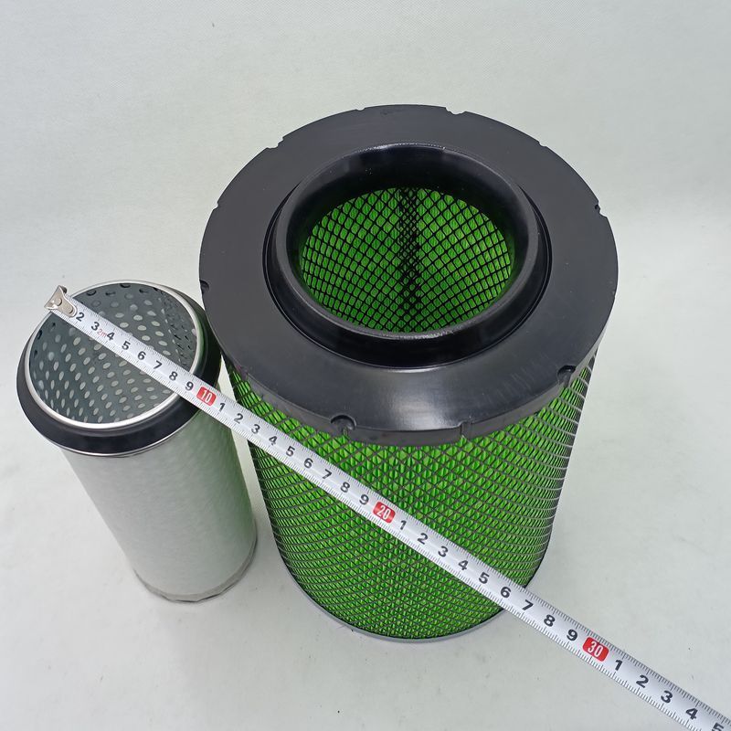 PU2028空气滤芯江淮风驰奥驰高性能上胶下铁空气滤清器PU2029空滤