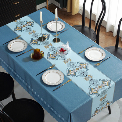 桌布防水防油防烫免洗餐桌pvc