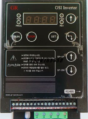 正品韩国GR变频器面板GSl/lnverter控制器永磁低速同步电机调速器
