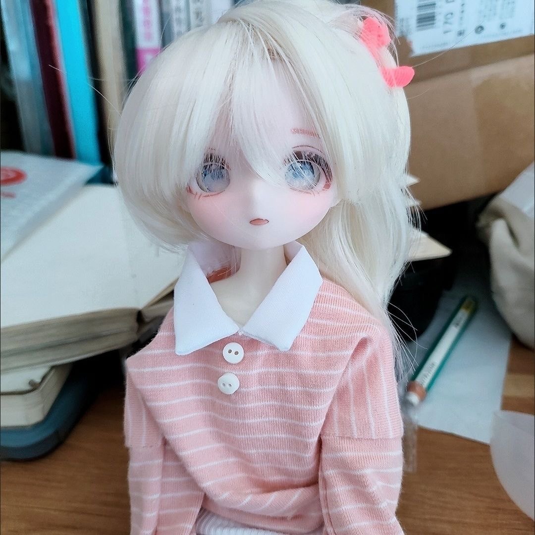 新款bjd娃娃ob11娃娃6分整娃二次元生日礼物手工原创仿真玩偶30cm