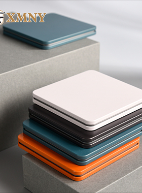 便携白茶饼干茶巧克力茶包装礼盒小方片天地盖马口铁罐UV定制TD99