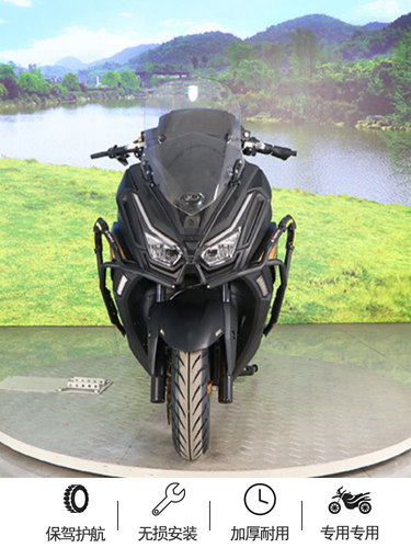 新品适用光阳CT250前保险杠CT300护杠防摔架新老款全包围保护杠改