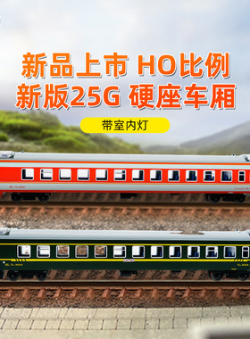 百万城中国25G硬座客车厢带车灯