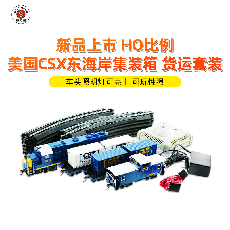 百万城海岸线GP40内燃机车套装图片