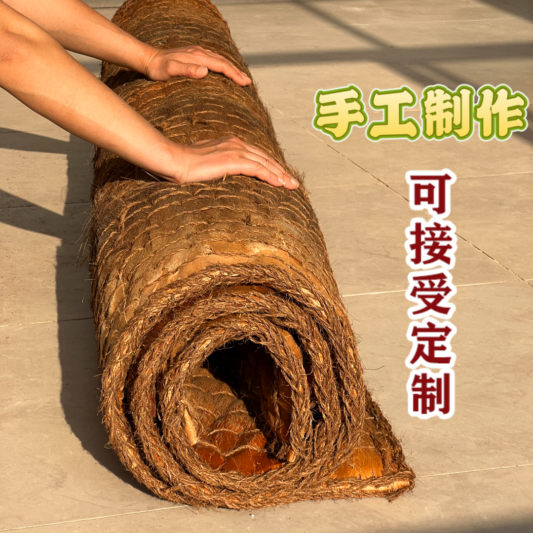 全山棕床垫硬纯手工天然棕垫护脊儿童棕榈垫无胶1.5米1.8定制棕垫