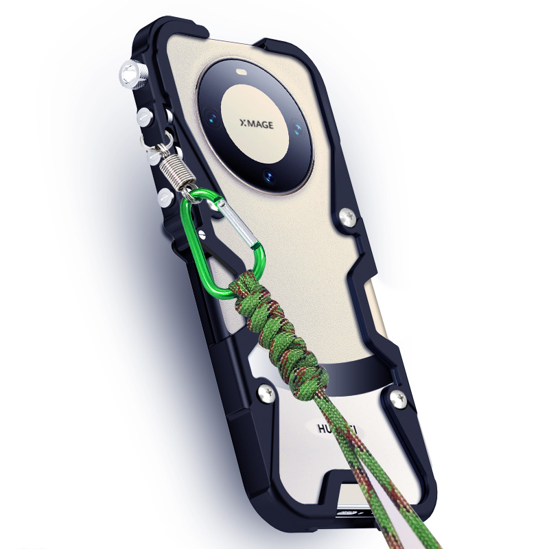 手机壳有金属铝合金材质，会影响1-2格信号