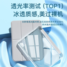 适用ipadair6保护套带笔槽11寸旋转全包2025年iPadAir6平板保护壳13英寸苹果air5 10.9寸防摔防弯ari4三折叠