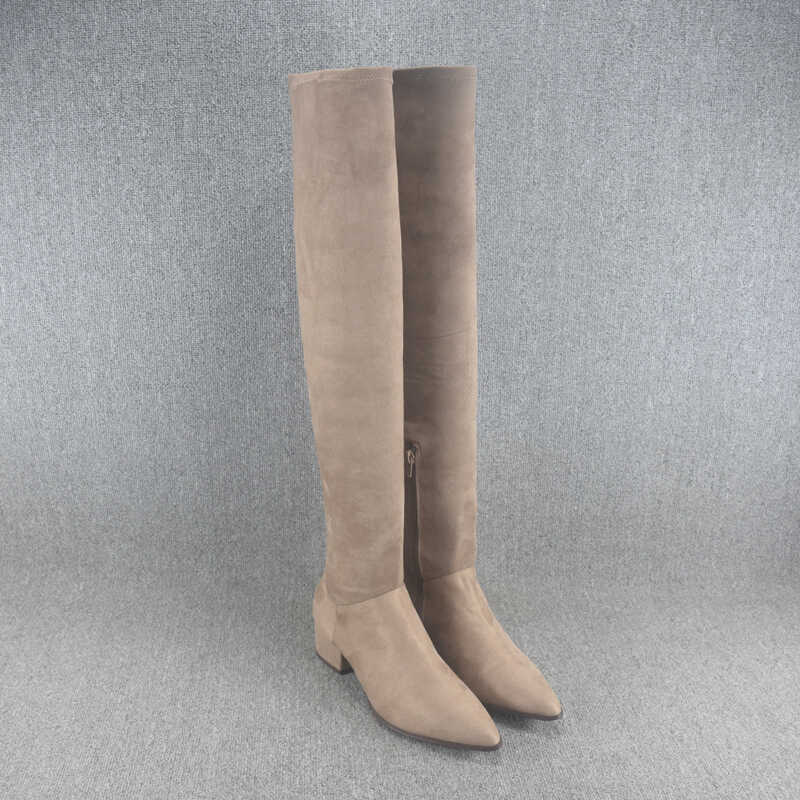 长筒原单春秋季大码外贸女靴百搭