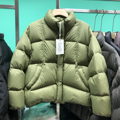 在麦6607冬季韩版男士立领羽绒服时尚百搭休闲保暖面包服外套男潮