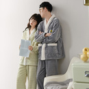 家居服 套装 马克公主情侣睡衣女冬季 加厚加绒可爱高级感珊瑚绒男士