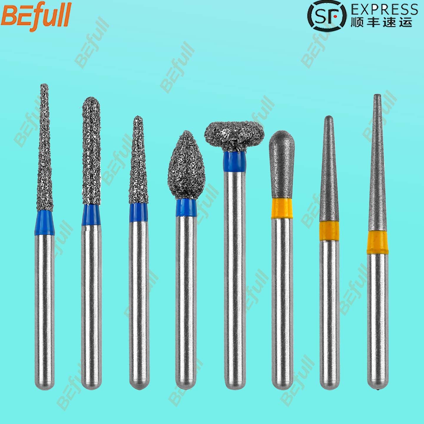 牙科车针高速金钢砂抛光磨头口腔材料备牙磨牙专用工具齿科器械,美容美体仪器,口腔护理设备礼盒,淘宝优惠券,粉丝福利购,淘宝优惠卷