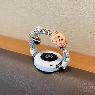 YS运动智能荣耀5Pro高级ultra保护套 女款 适用于华为gt5手表表带可爱小狗GT6发圈watch5 4秋冬gt6Pro小众时尚