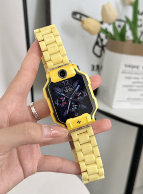 适用小天才儿童电话手表表带z11/z10z9/z8a透明保护壳z7a/z6pro新款学生三珠q1a/d2/d3/z5智能运动替换带配件