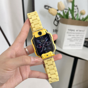 z6pro新款 z8a透明保护壳z7a z10z9 z5智能运动替换带配件 学生三珠q1a 适用小天才儿童电话手表表带z11