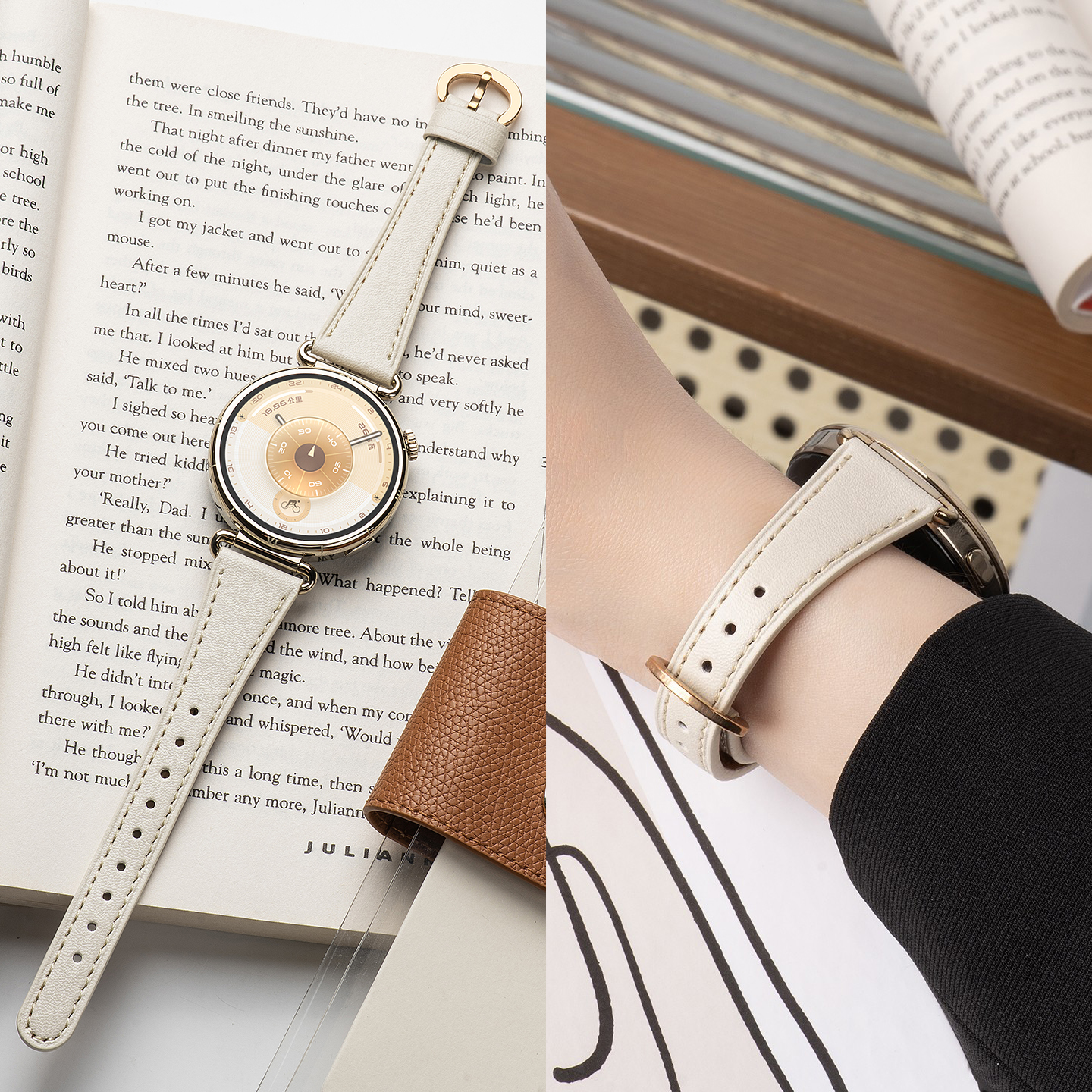 适用oppo watch x2mini表带新款X2真皮质女士watch S马蹄扣4pro智能运动一加手表JY高级感男女款秋冬季时尚