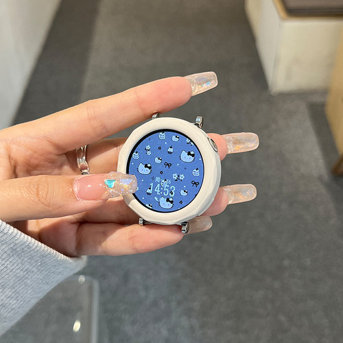 适用于华为gt5pro保护壳gt4手表保护套智能新款女款41/42mm半包软壳运动女士硅胶配件时尚可爱高级感保护膜YS