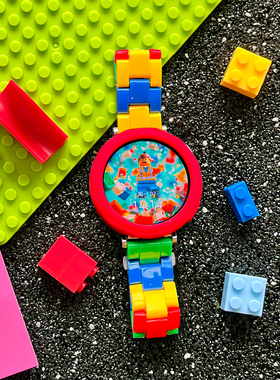 适用于华为gt5表带watch5新款gt6树脂gt4积木创意腕带WATCH4/3pro智能JY运动手表男女款荣耀fit夏季保护壳套