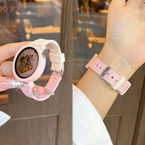 适用华为gt6表带GT5新款硅胶竹节纹gt4腕带watch5夏季女款gt5pro保护套壳41mm高级感时尚XL智能运动透气替换