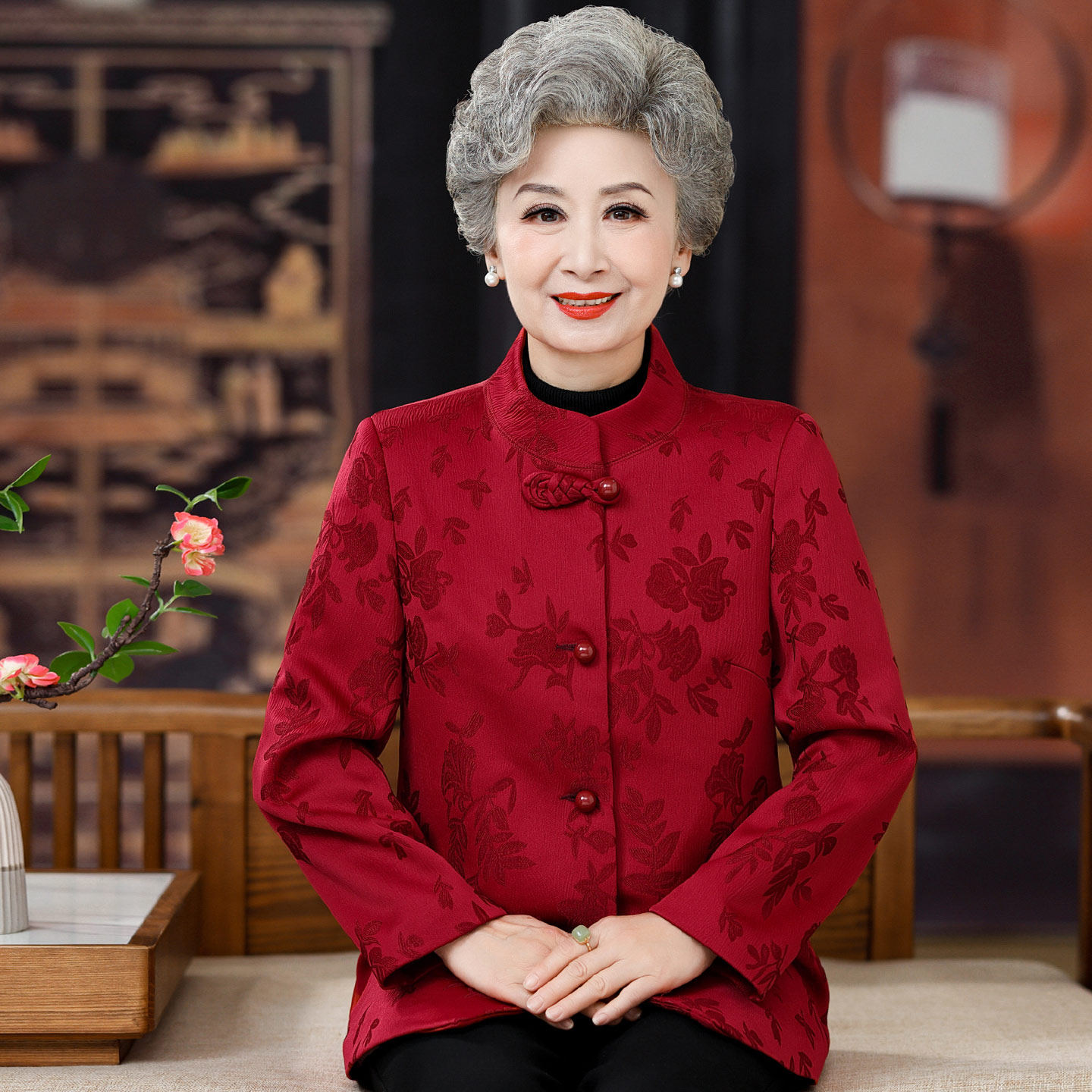 恒源祥中老年人春装外套