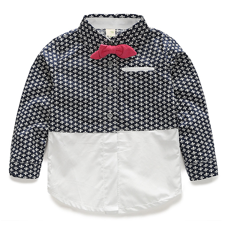 Chemise garcon à manche longue - Ref 2082164 Image 3