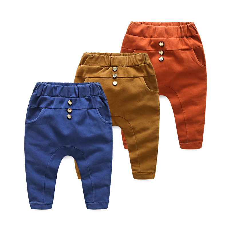 儿童休闲裤男 男童哈伦长裤2024新款童裤春季童装春秋 宝宝裤子潮