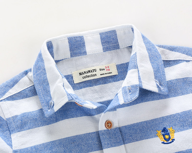 Chemise garcon à manche longue - Ref 2082191 Image 4