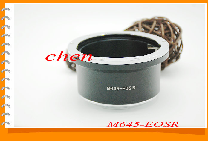 M645-EOS R玛米亚645镜头转佳能EOSR/RP全画副机身转接环